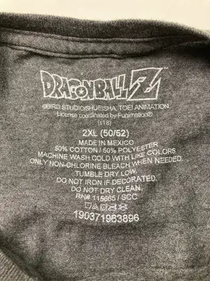DRAGONBALLZ/Tシャツ/カットソー/トップス/グレー/2XL