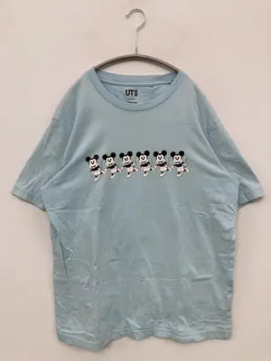UNIQLO UT/ユニクロユーティー/Tシャツ/カットソー/トップス/スカイブルー/L