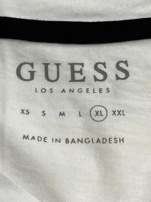 GUESS/ゲス/Tシャツ/カットソー/トップス/ホワイト/XL