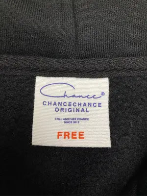 CHANCE/パーカー/トップス/ブラック/FREE