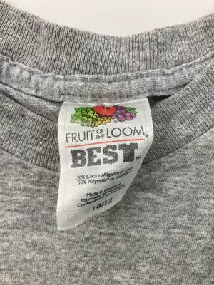 FRUIT OF THE LOOM/フルーツオブザルーム/Tシャツ/カットソー/トップス/グレー/10/12