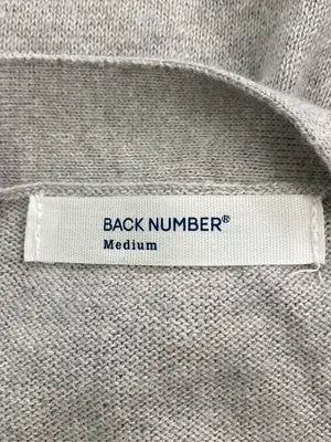 BACK NUMBER/バックナンバー/カーディガン/ボレロ/トップス/グレー/M