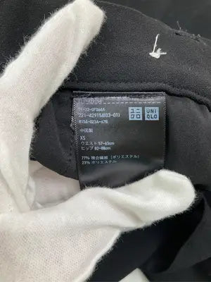 UNIQLO/ユニクロ/スラックス/パンツ/ブラック/XS  ウエスト57-63cm   ヒップ82-88cm