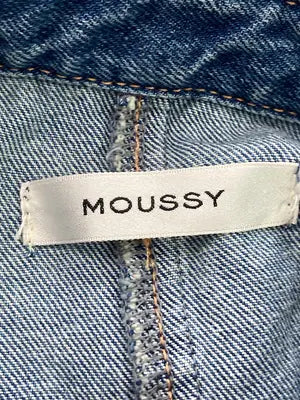 MOUSSY/マウジー/シャツ/ブラウス/トップス/ブルー/FREE