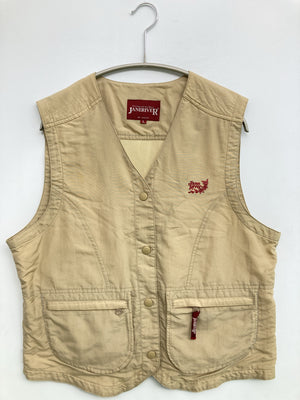 JANERIVER/ベスト/トップス/ベージュ/L