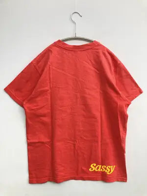 sassy/Tシャツ/カットソー/トップス/レッド/S