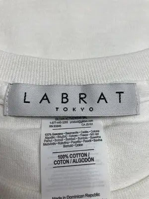 LABRAT/Tシャツ/カットソー/トップス/ホワイト/L