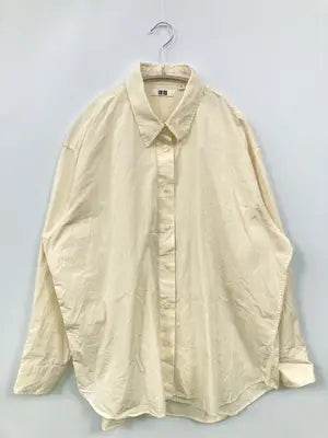 UNIQLO/ユニクロ/シャツ/ブラウス/トップス/アイボリー/M
