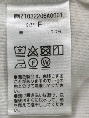 SLOPPY/スロッピー/Tシャツ/カットソー/トップス/アイボリー/F