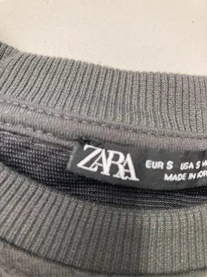 ZARA/ザラ/スウェット/トップス/グレー/S
