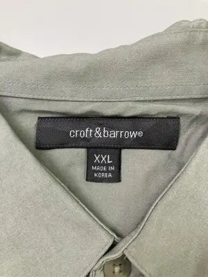 croft&barrow/クラフトアンドバロー/シャツ/ブラウス/トップス/カーキ/XXL