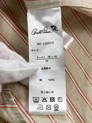 Arnold Palmer/アーノルドパーマー/シャツ/ブラウス/トップス/ベージュ/M