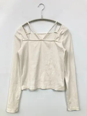 gleam/グリーム/Tシャツ/カットソー/トップス/アイボリー/F