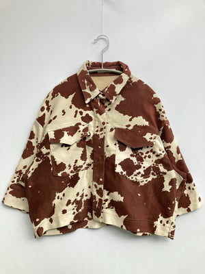 SLY/スライ/シャツ/ブラウス/トップス/ブラウン/FREE