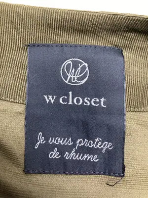 w closet/ダブルクローゼット/シャツ/ブラウス/トップス/グリーン/F