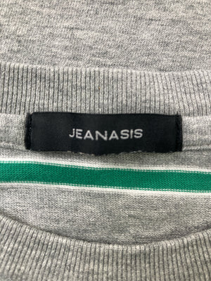 JEANASIS/ジーナシス/Tシャツ/カットソー/トップス/グレー/F