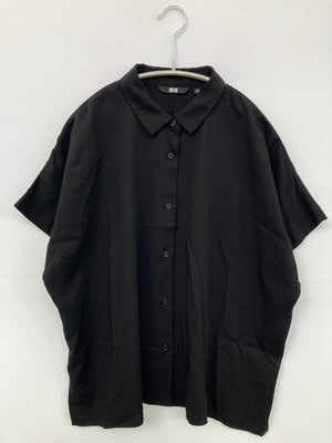 UNIQLO/ユニクロ/シャツ/ブラウス/トップス/ブラック/S