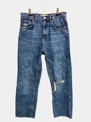 ZARA/ザラ/デニムパンツ/パンツ/ブルー/EUR 38