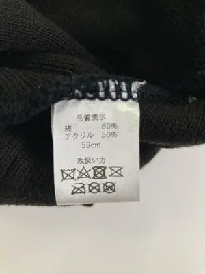 ニットキャップ/ビーニー/帽子/ブラック/59