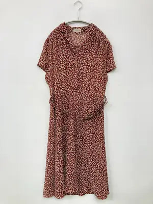 fine lupia/シャツワンピース/ワンピース/ドレス/レッド/13