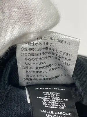 brand/キャップ/帽子/ブラック/OSFA