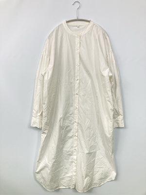 シャツワンピース/ワンピース/ドレス/ホワイト/L