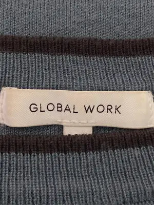 GLOBAL WORK/グローバルワーク/ニット/セーター/トップス/ブルー/L