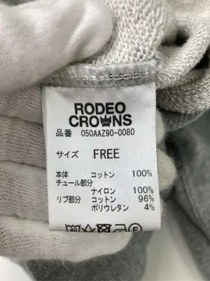 RODEO CROWNS/ロデオクラウンズ/スウェット/トップス/グレー/FREE