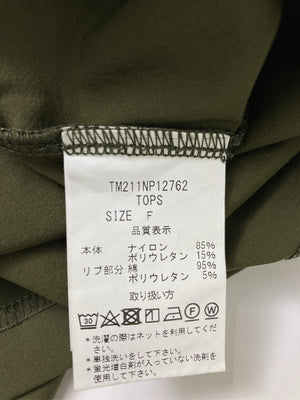 THOUSAND MILE/サウザンドマイル/ノースリーブ/トップス/カーキ/F