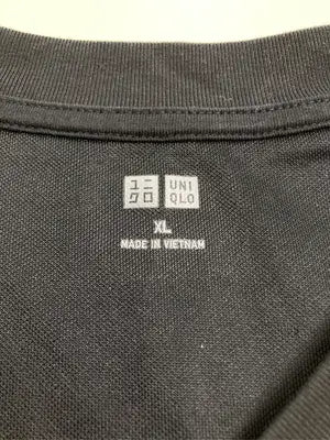 UNIQLO/ユニクロ/Tシャツ/カットソー/トップス/ブラック/XL