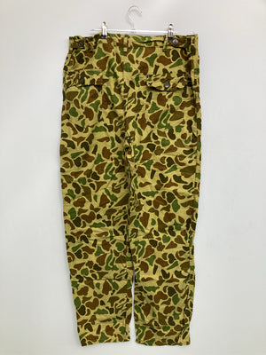 スラックス/パンツ/ライトグリーン/L