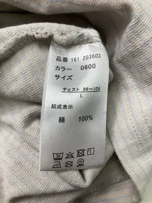 moz/モズ/Tシャツ/カットソー/トップス/ベージュ/L