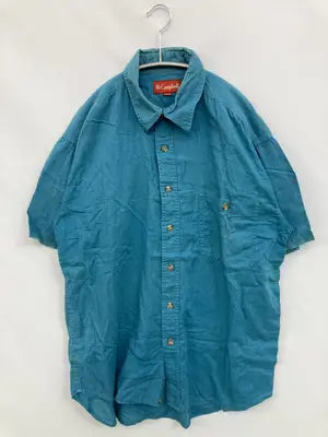 McCampbell/シャツ/ブラウス/トップス/スカイブルー/LARGE
