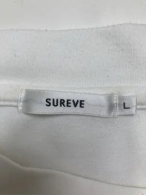 SUREVE/シュリーブ/Tシャツ/カットソー/トップス/ホワイト/L