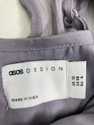 asos design/ドレス/ワンピース/ドレス/パープル/UK 10 / US 38 / EU 6