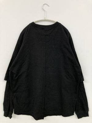 Champion/チャンピオン/Tシャツ/カットソー/トップス/ブラック/M