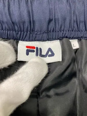 FILA/フィラ/ナイロンパンツ/パンツ/ネイビー/L