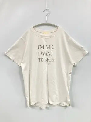 earth/アース/Tシャツ/カットソー/トップス/ホワイト/F