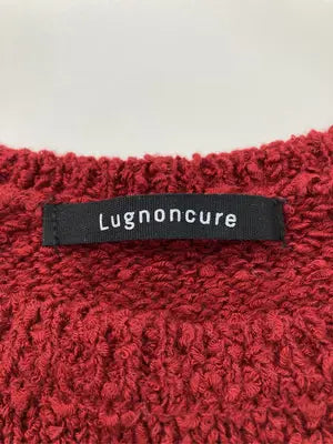 Lugnoncure/ルノンキュール/ニット/セーター/トップス/レッド/フリー
