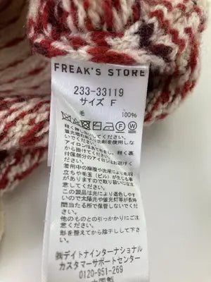 FREAK'S STORE/フリークスストア/ニット/セーター/トップス/アイボリー/F