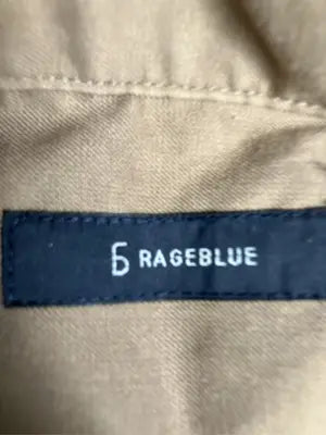 RAGEBLUE/レイジブルー/シャツ/ブラウス/トップス/ブラウン/M