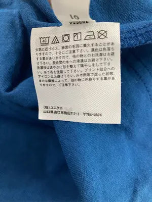 UNIQLO UT/ユニクロユーティー/Tシャツ/カットソー/トップス/ブルー/M