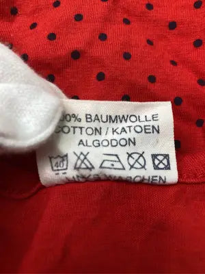 tricobel/タンクトップ/トップス/レッド/XL