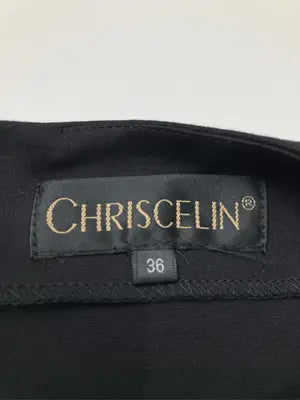CHRISCELIN/ワンピース/ワンピース/ドレス/ブラック/36