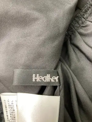 Heather/ヘザー/シャツ/ブラウス/トップス/ブラック/F