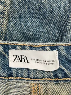 ZARA/ザラ/デニムパンツ/パンツ/ネイビー/36