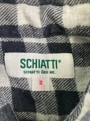 SCHISATTI/シャツ/ブラウス/トップス/ネイビー/2