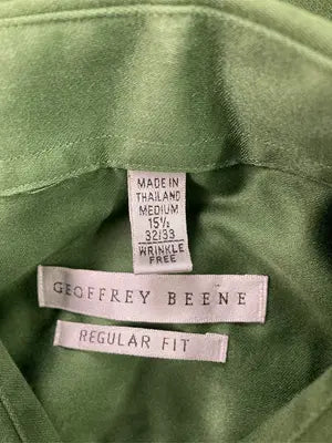 GEOFFREY BEENE/ジェフリービーン/シャツ/ブラウス/トップス/グリーン/Medium