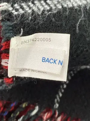BACK NUMBER/バックナンバー/マフラー/ファッション雑貨/ブラック