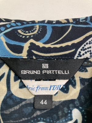 BRUNO PIATTELLI/ブルーノピアッテリ/シャツ/ブラウス/トップス/ブルー/44
